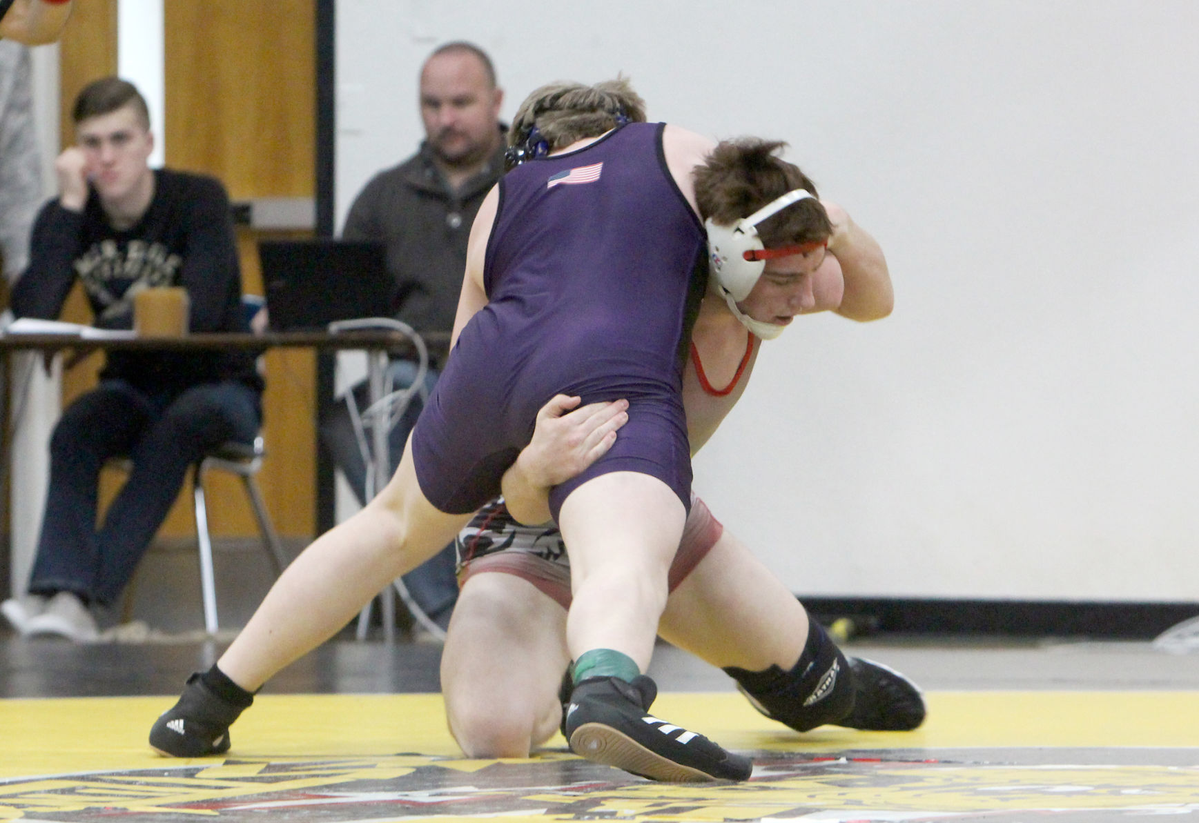 Division 3 wrestling regionals at Cadott 2-9-19